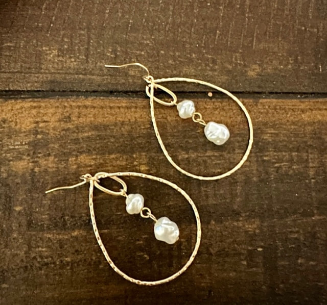 Forever Teardrop Earring (Gold)