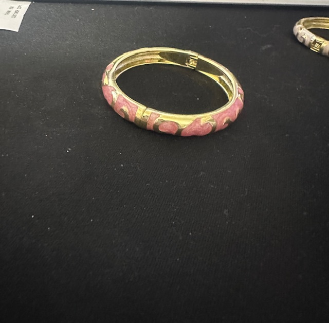 Girls Cloisonne Enamel Bangle Bracelet - Delta Swanky Girl