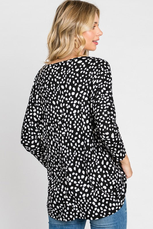 Curvy Love To Lean On Top (Black)
