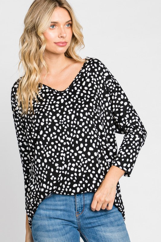 Curvy Love To Lean On Top (Black)