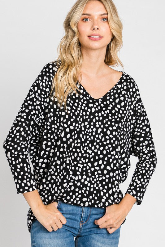 Curvy Love To Lean On Top (Black)