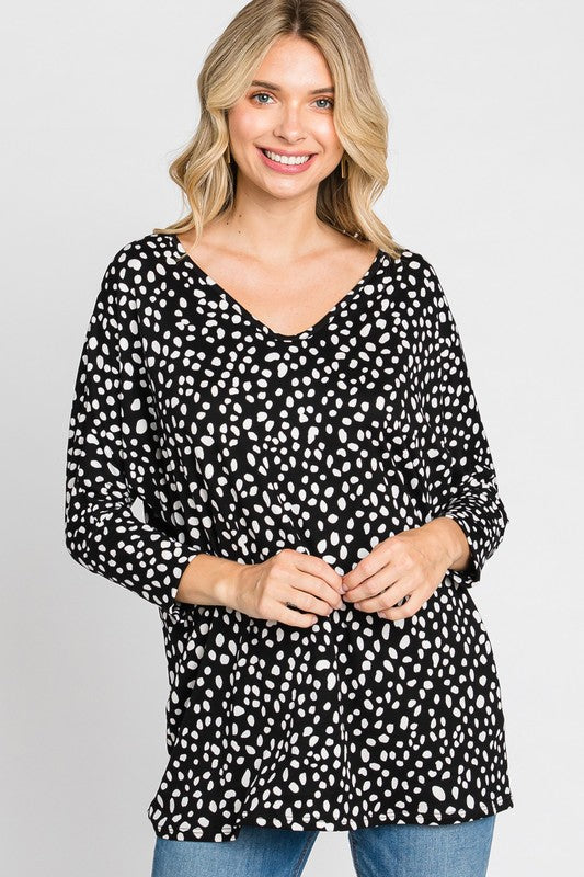 Curvy Love To Lean On Top (Black)