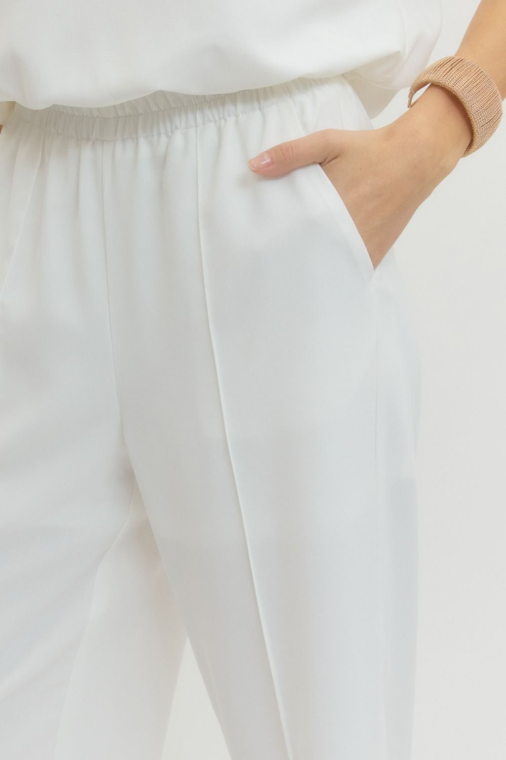 Venice Luxe Two Piece Set - White - Delta Swanky Girl