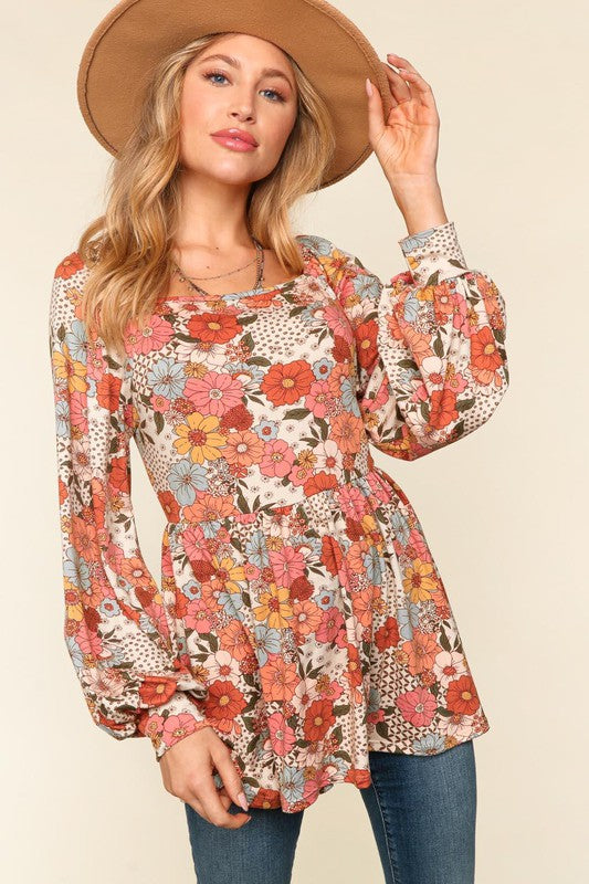 Curvy Calling Home Top