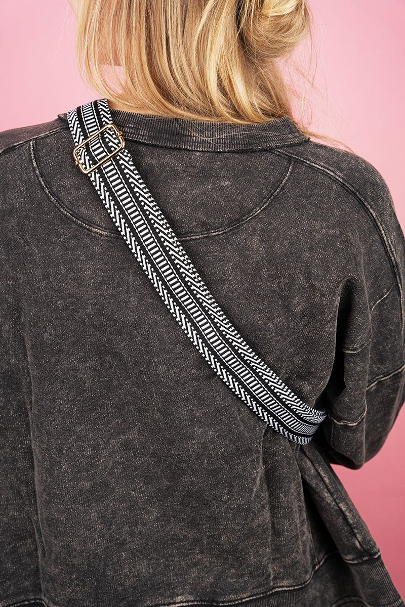 Austin Sling Bag - Black - Delta Swanky Girl