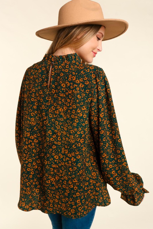 Glowing Garden Top (Hunter Green)