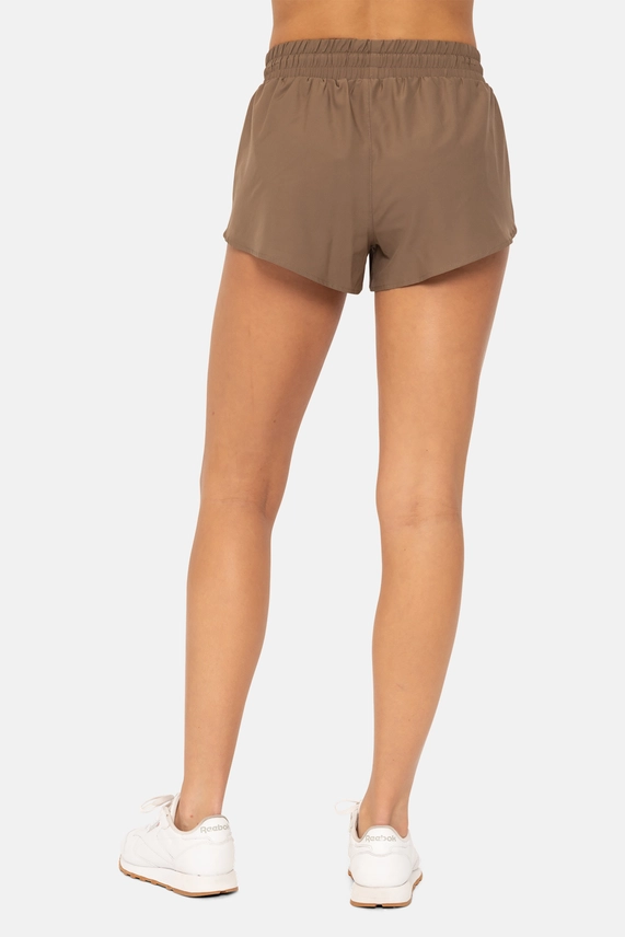 Drapey Active Shorts - Java - Delta Swanky Girl