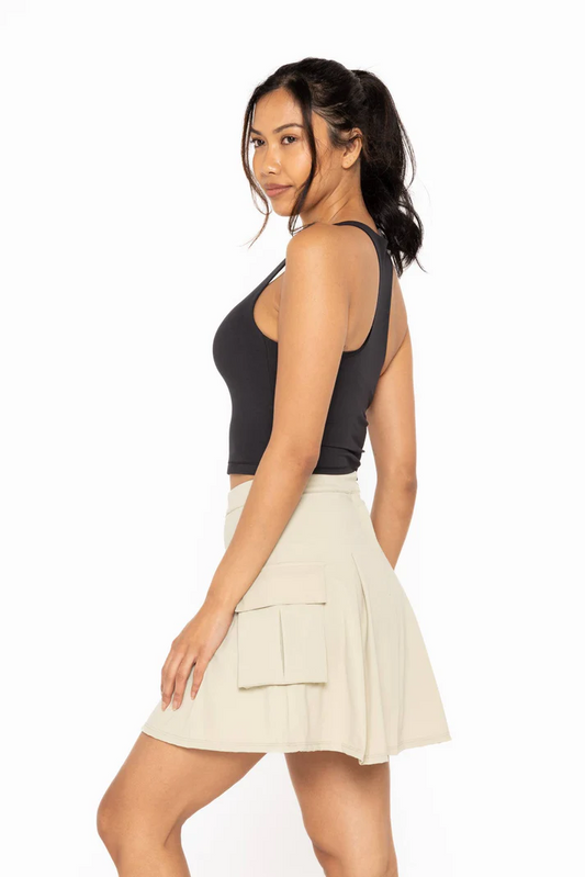 Venice Racerback Active Top - Black - Delta Swanky Girl