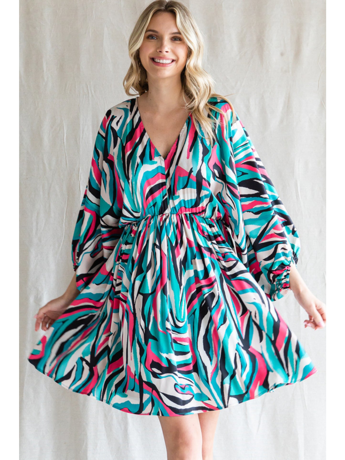 Teal On My Mind Dress