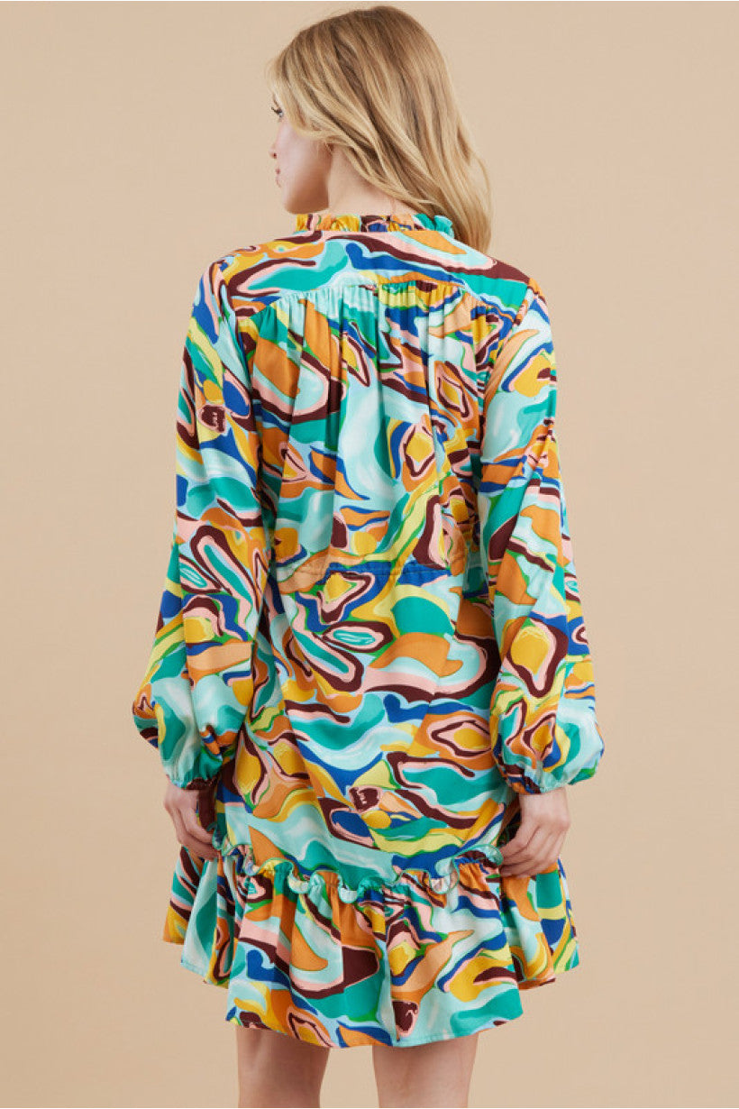All My Life Abstract Dress