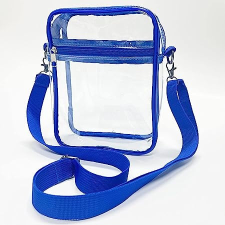Gameday Clear Crossbody & Beaded Guitar Strap
