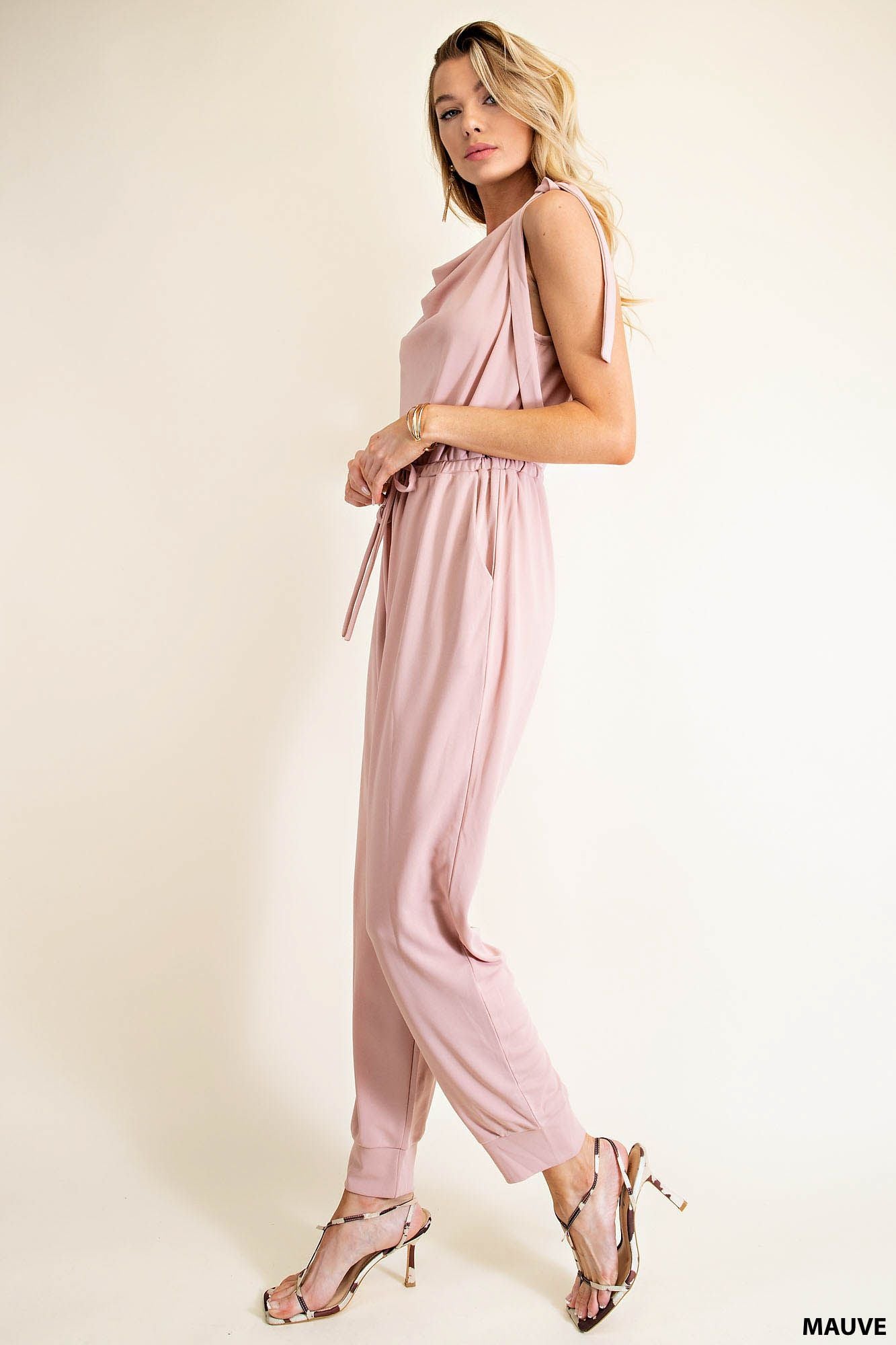 Feeling Free Jumpsuit (Mauve)