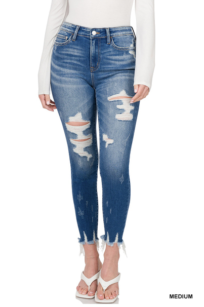 Saddie Skinny (Medium Wash)