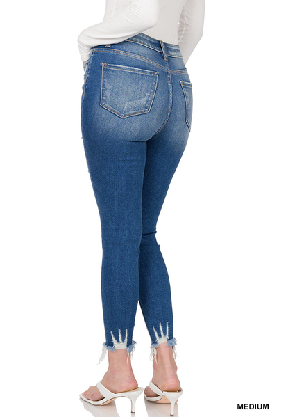 Saddie Skinny (Medium Wash)
