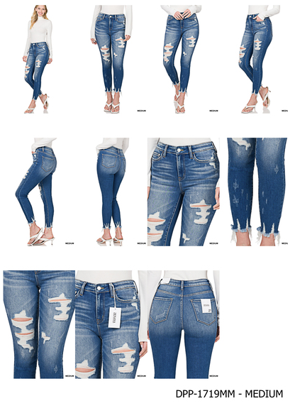 Saddie Skinny (Medium Wash)