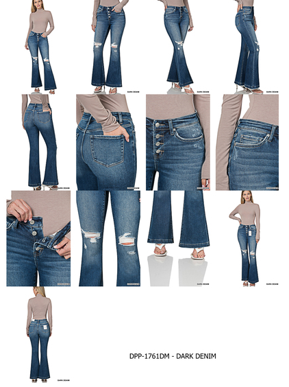 Dreamer Flare Jean (Medium Wash)