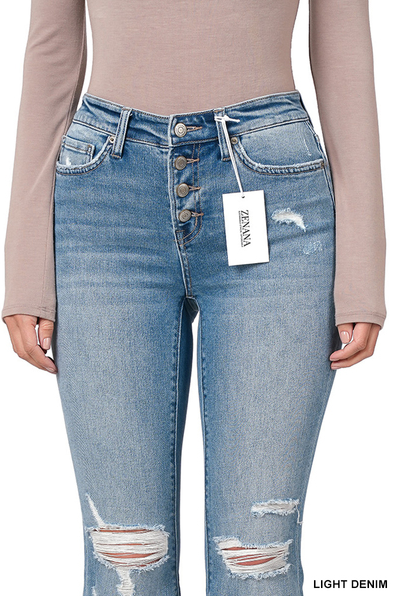 Dreamer Flare Jean (Light Wash)