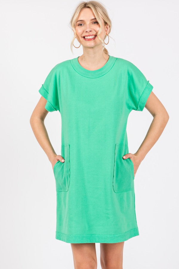 Beautiful Day Dress (Kelly Green)