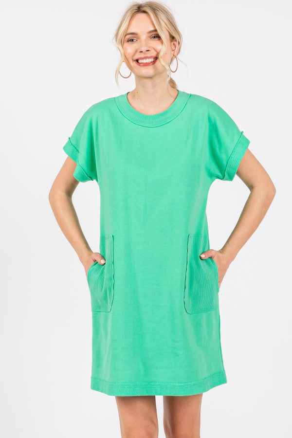 Beautiful Day Dress (Kelly Green)