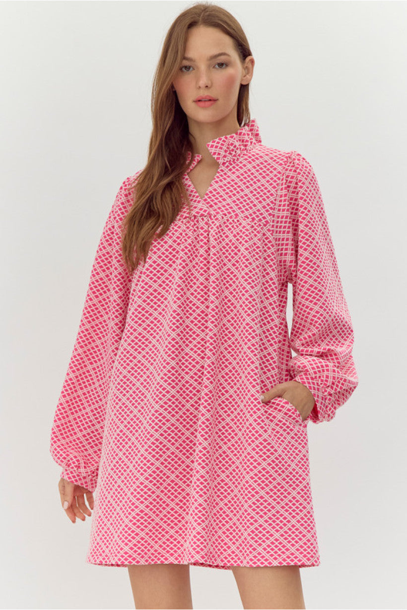 Could This Be Love Dress (Pink)