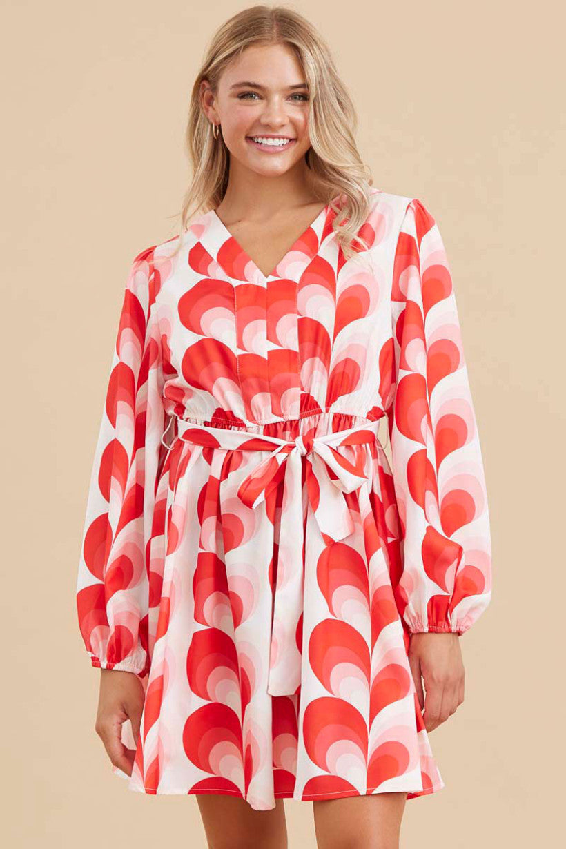 Poppy Balloon Sleeve Dress