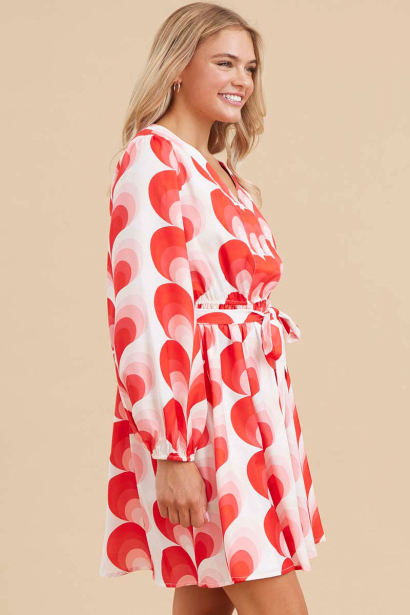 Poppy Balloon Sleeve Dress