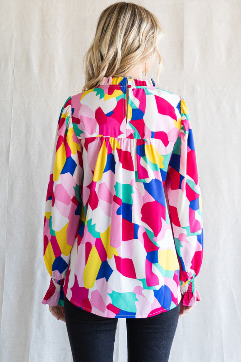 Color Burst Top