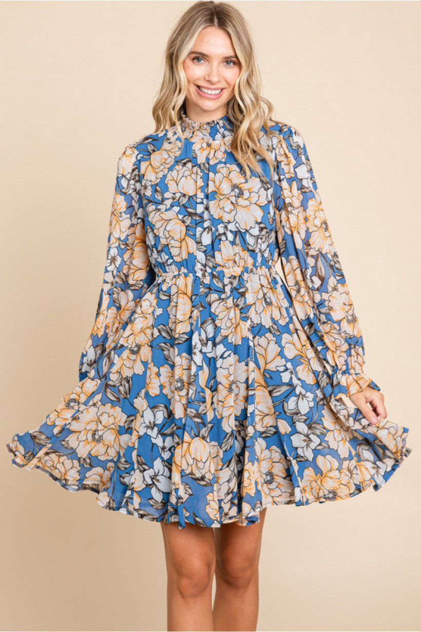 Luxe Floral Dress
