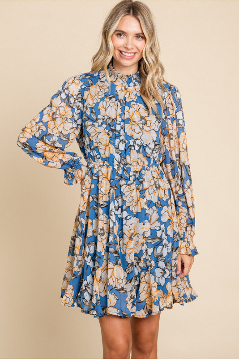 Luxe Floral Dress