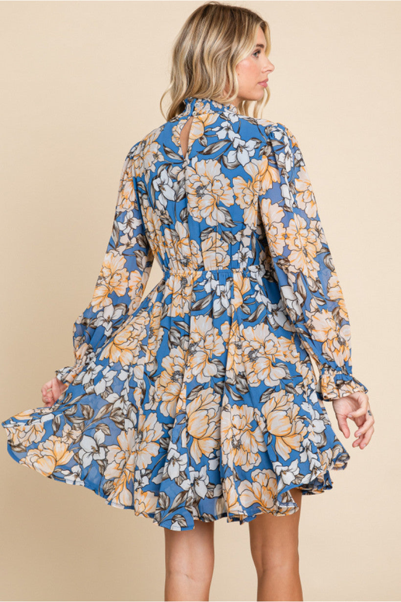 Luxe Floral Dress