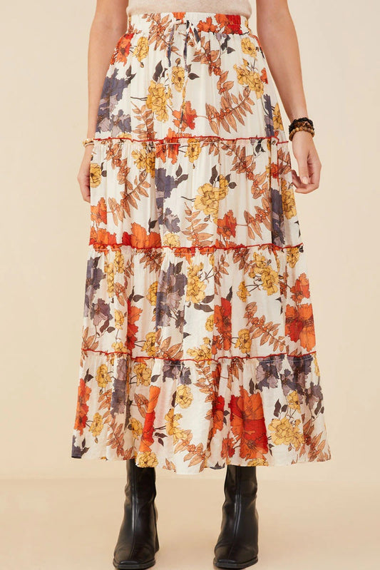 Fall Rhapsody Merrowed Maxi Skirt