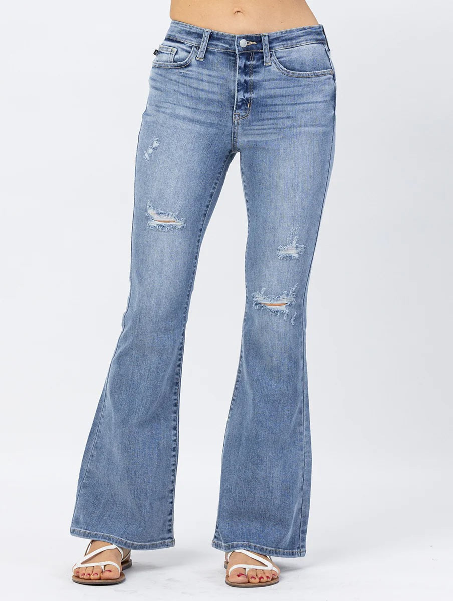 Curvy Spencer Flare Jean