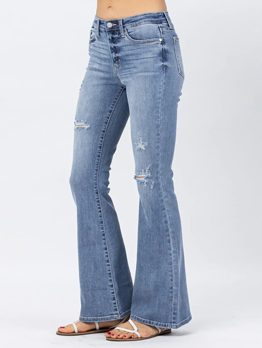 Curvy Spencer Flare Jean