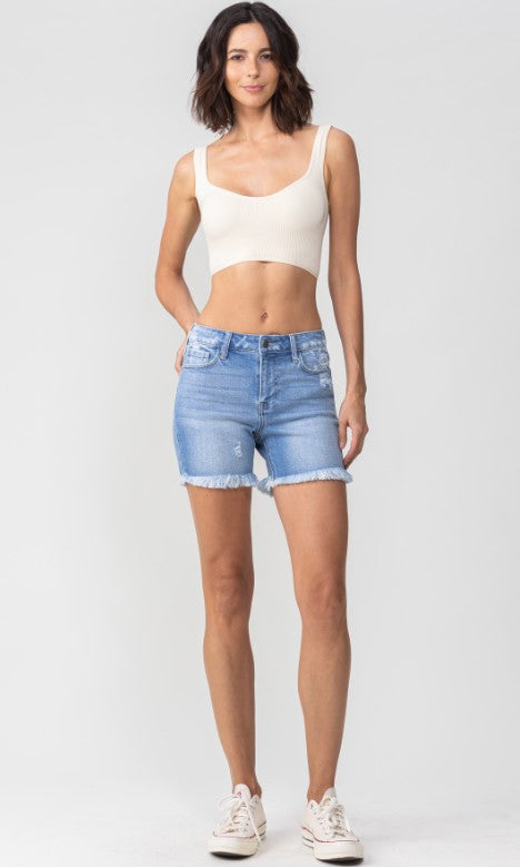 Jackson Denim Shorts (Light Wash)