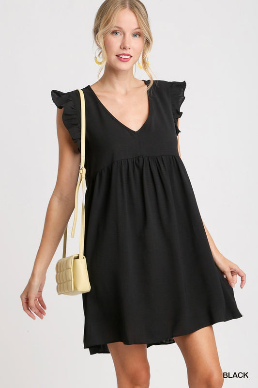 Living in London Dress (Black)