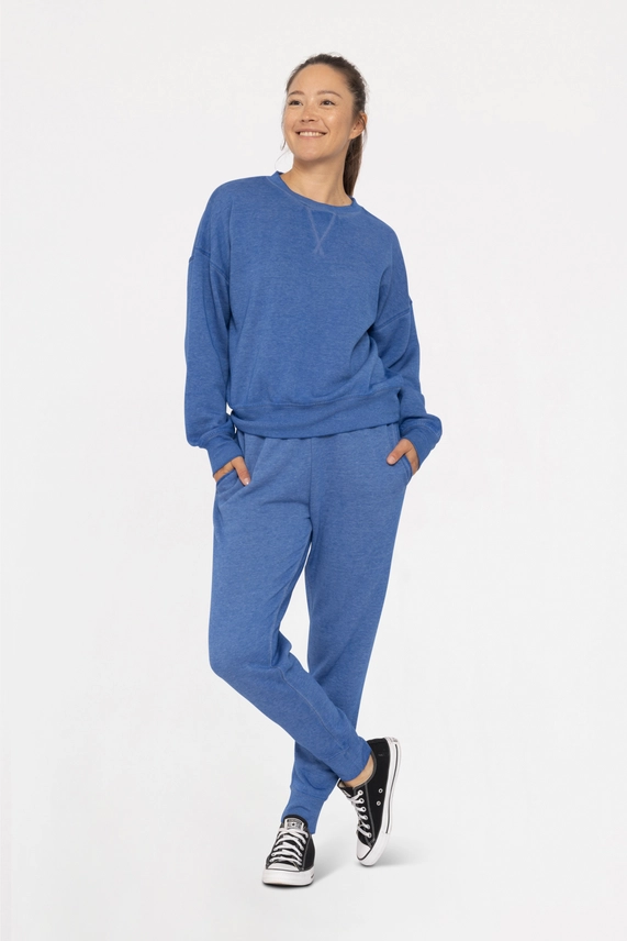 Off Duty Fleece Joggers - Blue