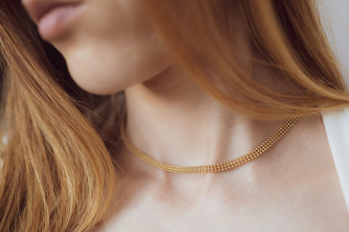 Vivienne Tiered Beaded Necklace - Delta Swanky Girl