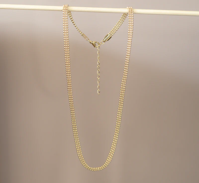 Vivienne Tiered Beaded Necklace - Delta Swanky Girl