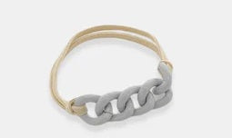 Bling Hair Tie Bracelet (Grey)