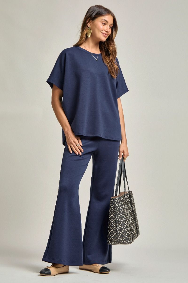 Jet Set Flare Travel Set - Navy