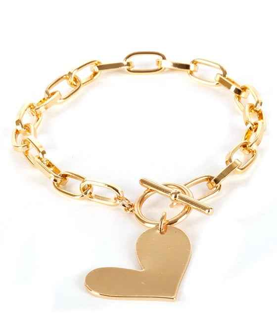 Sweetheart Charm Bracelet (Gold)