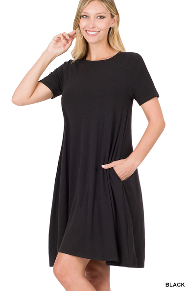Sun + Snaz Dress (Black)