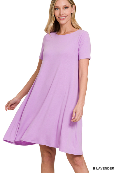 Sun + Snaz Dress (Lavender)