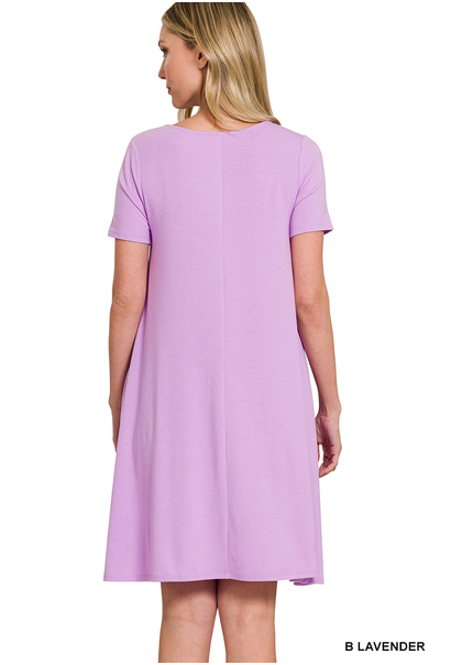 Sun + Snaz Dress (Lavender)