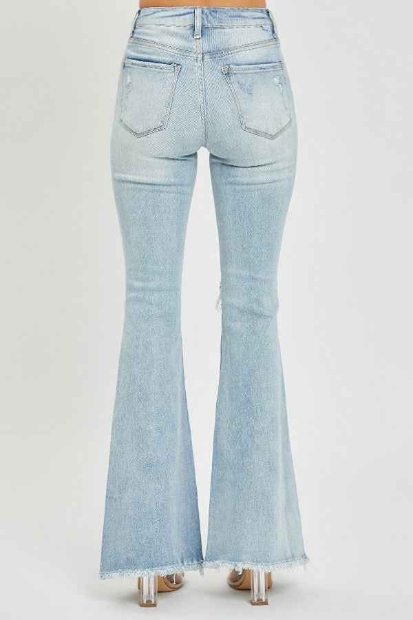 I'm With The Band Flare Jean (Light Wash)
