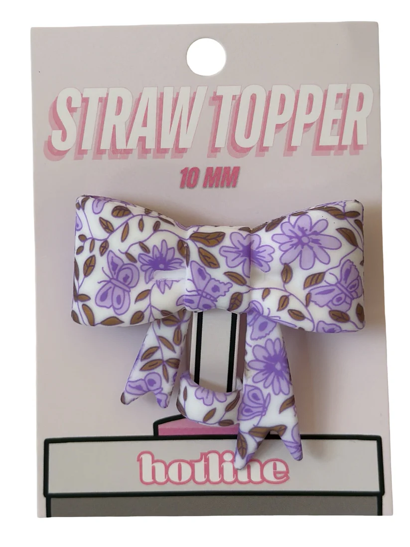 LARGE BOW STRAW TOPPERS - Delta Swanky Girl