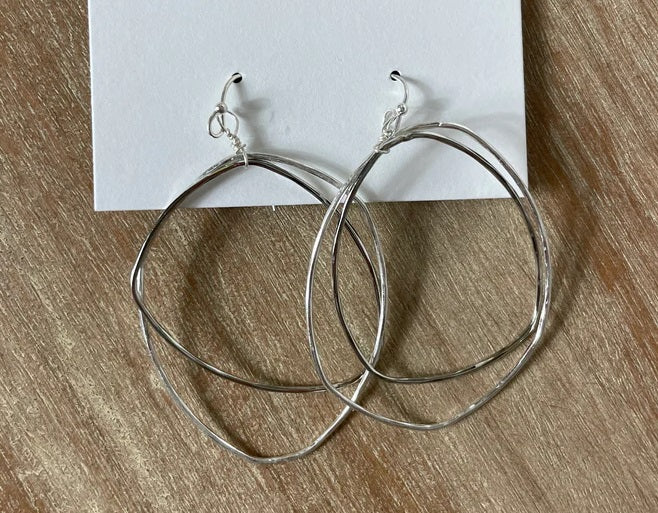 Drop Nest Earring (Silver)