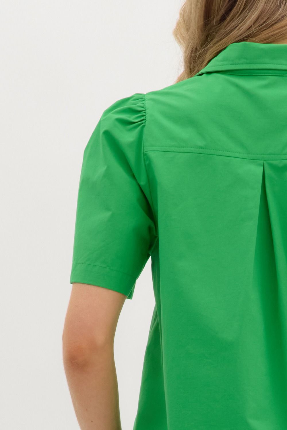 Lucky Days Button Top (Green)