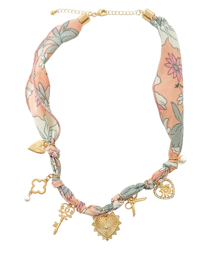Knotted Scarf Necklaces