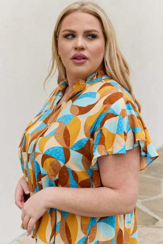 Curvy Golden Hour Top